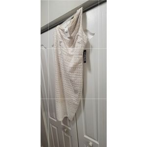 New York and Co. One Shoulder Dress Size 8